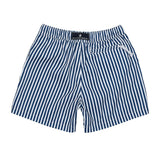 Denim Stripe Comfort Lined Swim Short