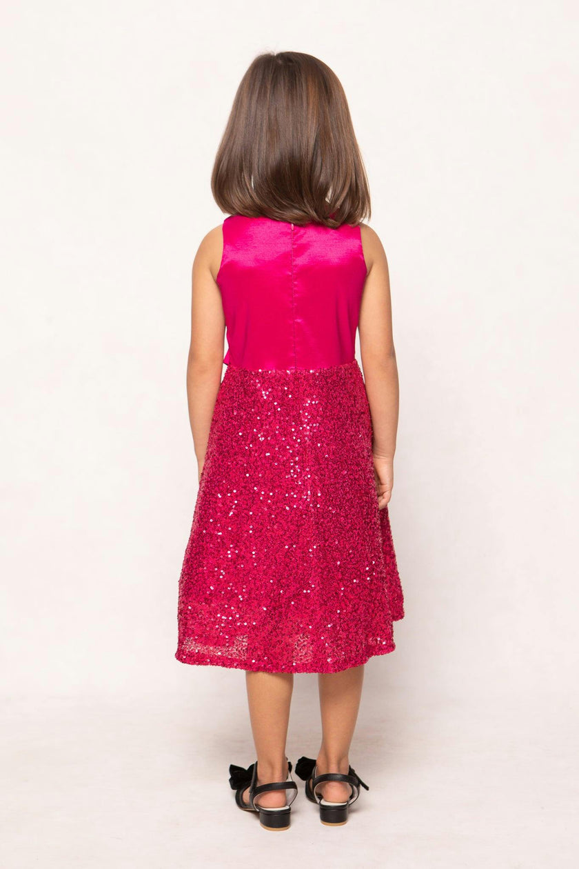 Mini Alexis Dress in Fuchsia