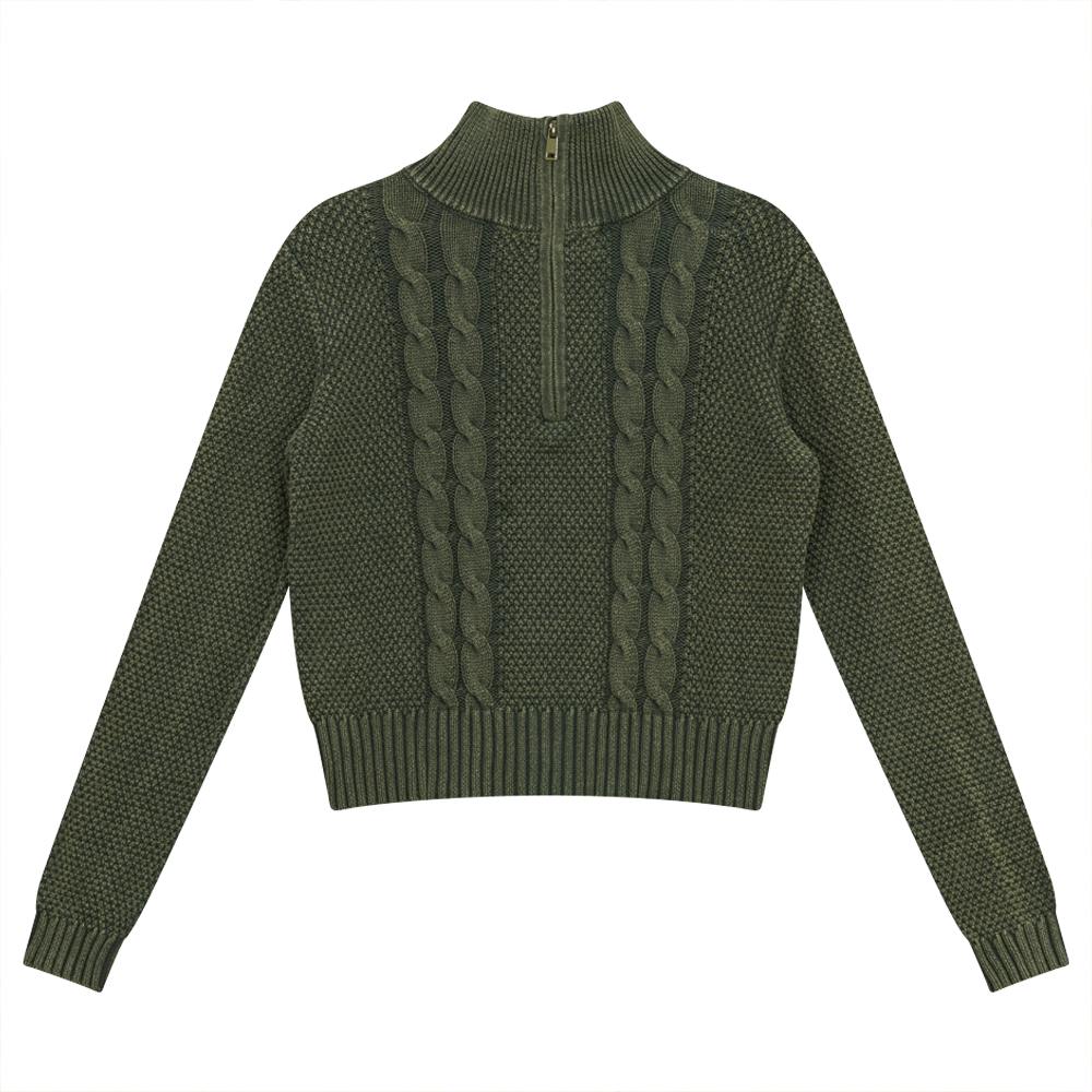 Cable Knit Crew Neck
