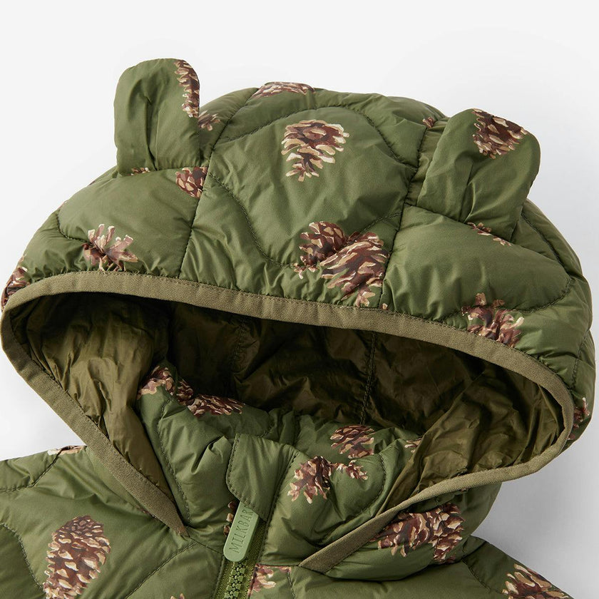 Pinecone Lightweight Down Hooded Jacket
