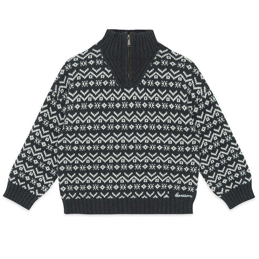 Leonard Zip Sweater