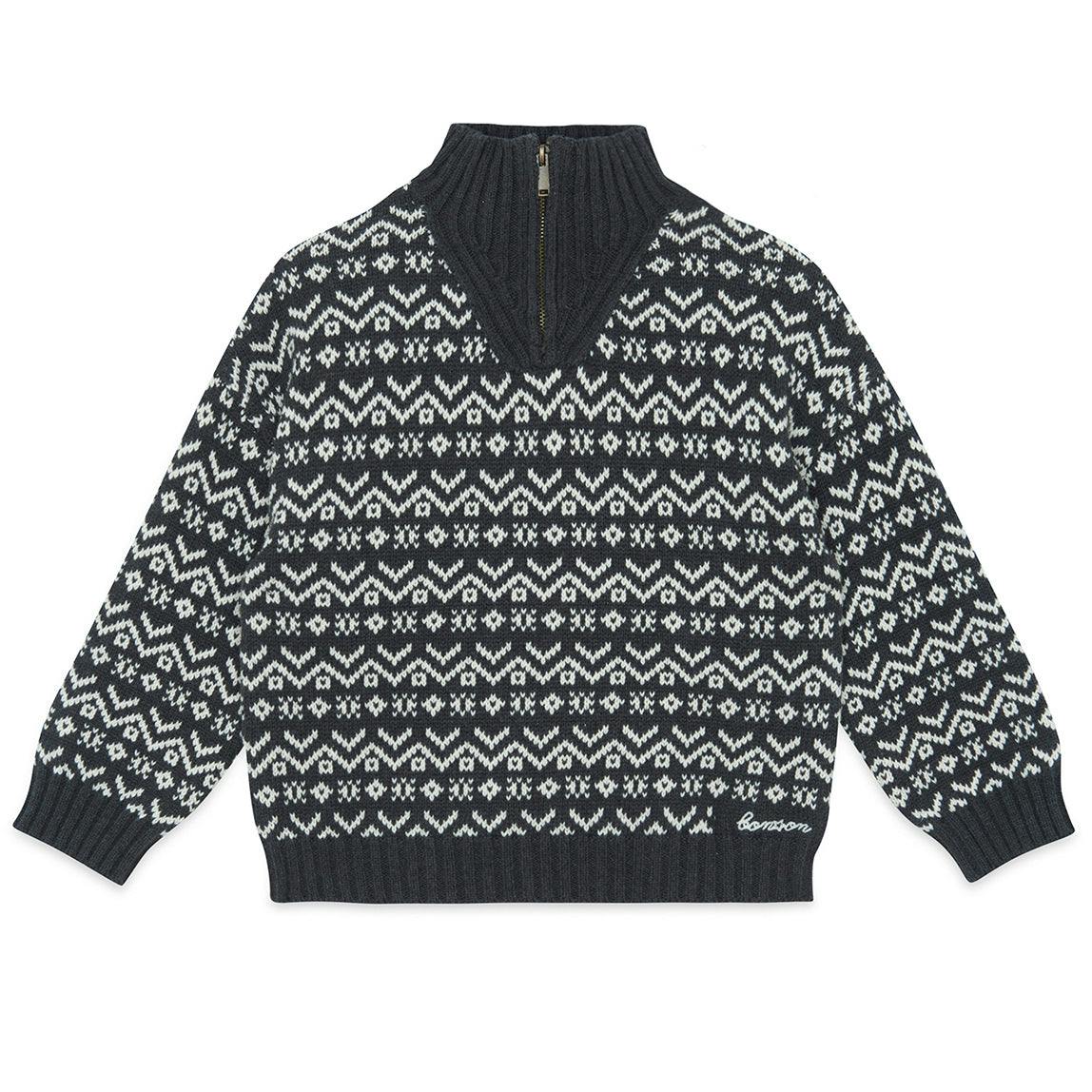Leonard Zip Sweater