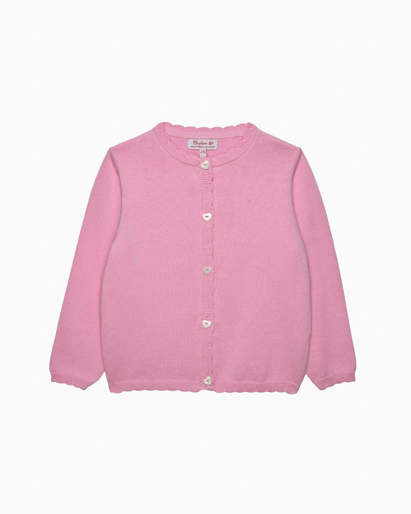 Heart  Button Cardigan