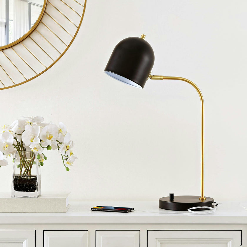 Drina Table Lamp With USB Port