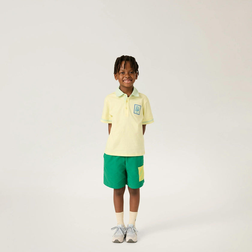 Organic Recess Polo in Citrus