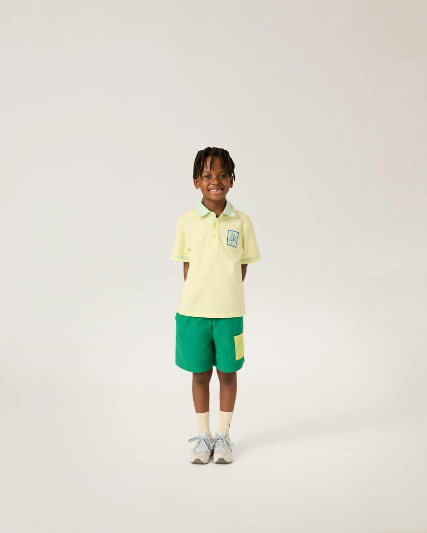 Organic Recess Polo in Citrus