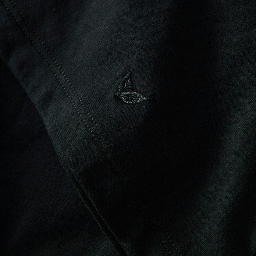 Women's Pima Essential Crew Neck Tee in Black