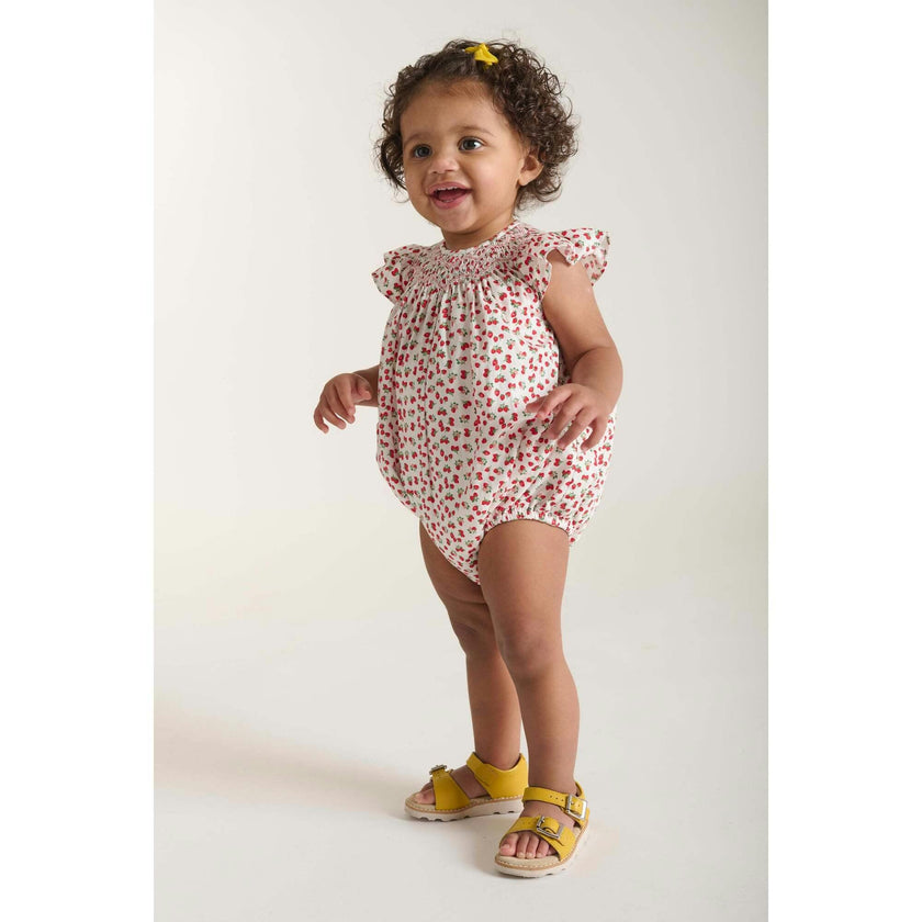 Hand-Smocked Baby Bubble - Estela
