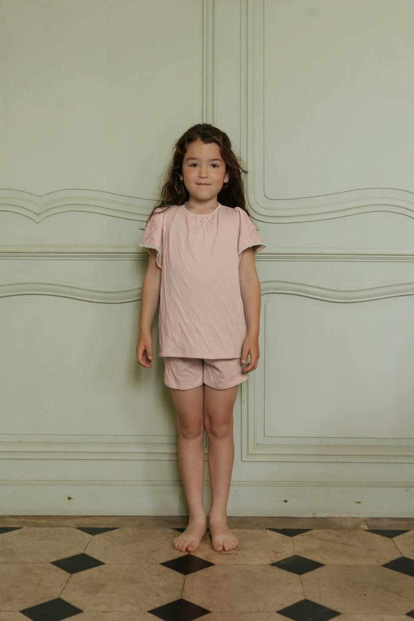 Pyjama fille Atalia - Rose pétal