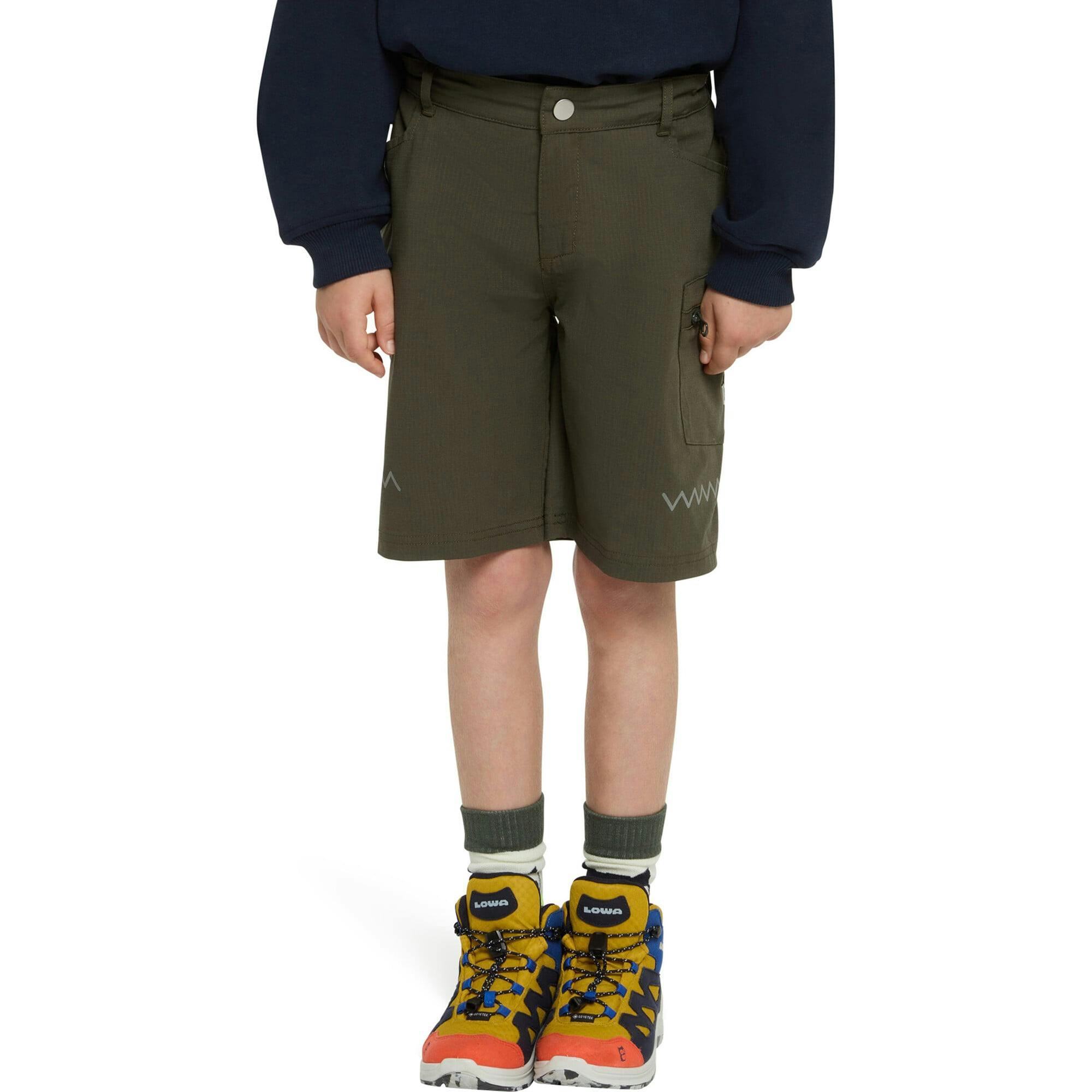 Scrab Adjustable Waistband Outdoor Pocket Shorts