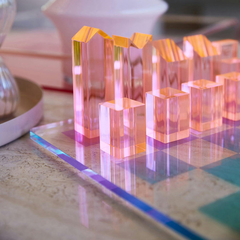 Lucite: Chess & Checkers