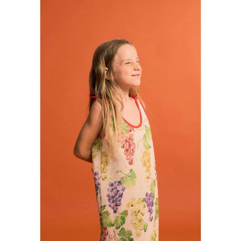 UVAS MESH DRESS ANGORA