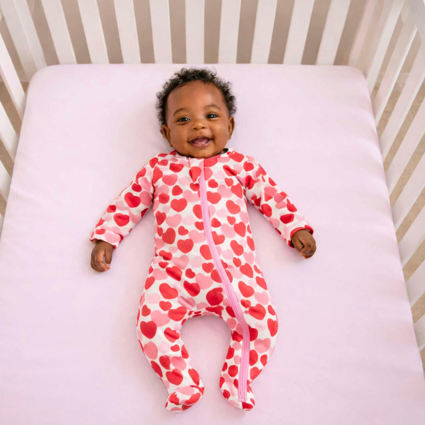 Organic Zippered Footed Onesie