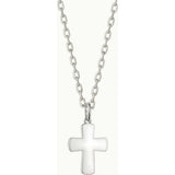 Personalized Christening or Communion Enamel Necklace, Sterling Silver