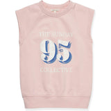 Organic Brooklyn Tank in Double Bubble Pink