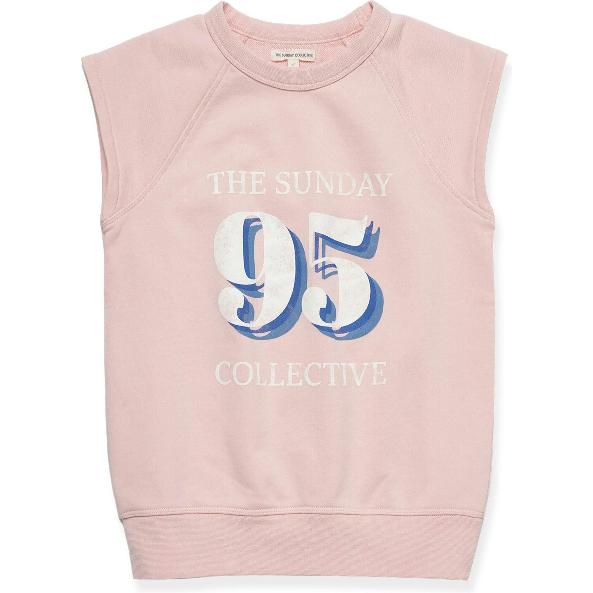 Organic Brooklyn Tank in Double Bubble Pink