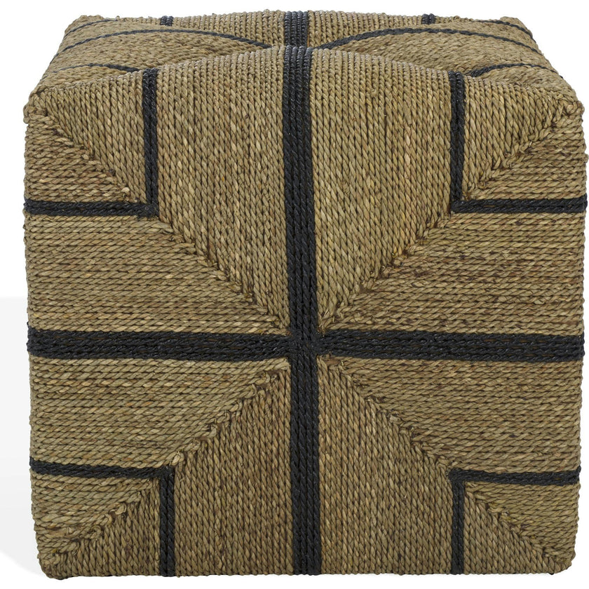 Liatasha Woven Seagrass Ottoman