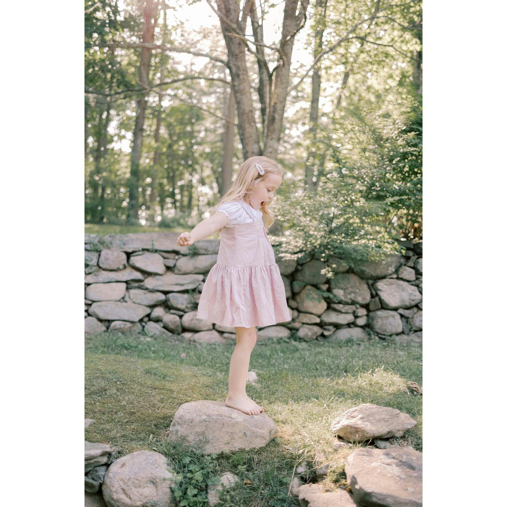 Hikari Pintuck Dress | Soft Pink