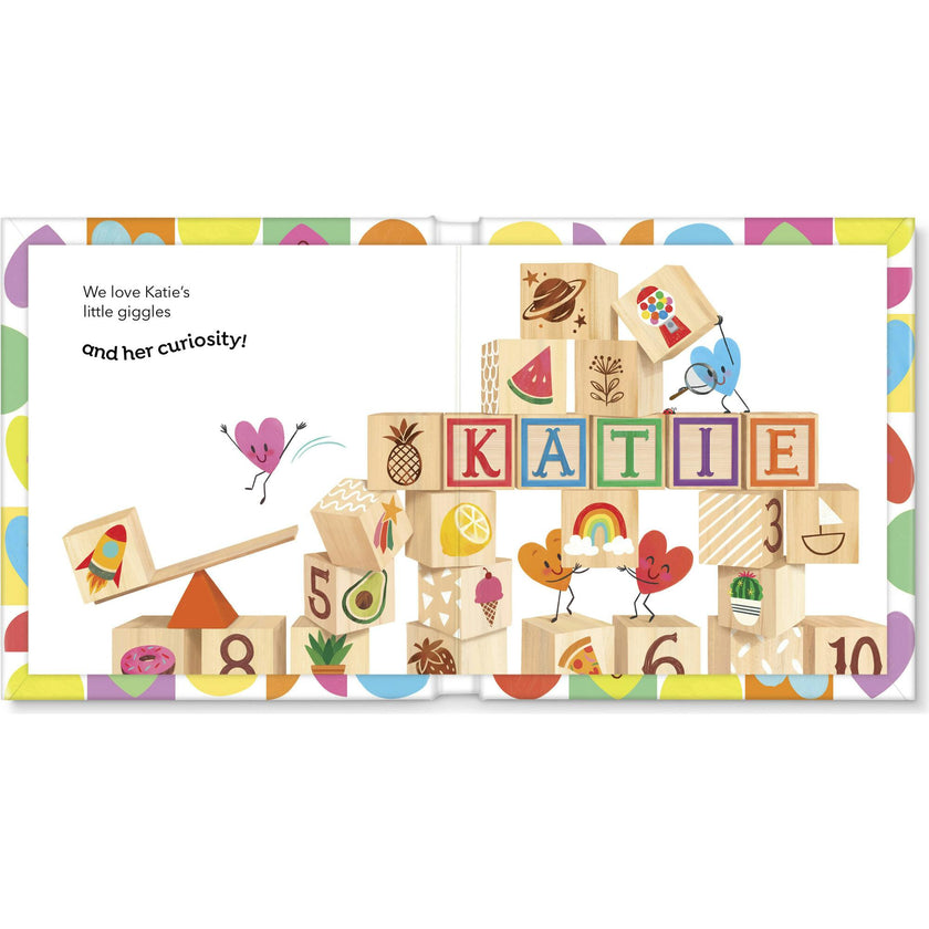 Reasons Why We Love You Personalized Boardbook