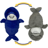 FlipaZoo: Upside Down Inside Out - to - 2-In-1 Animal Plush