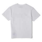 White Big Bookish Stamp Short Sleeve T-Shirt