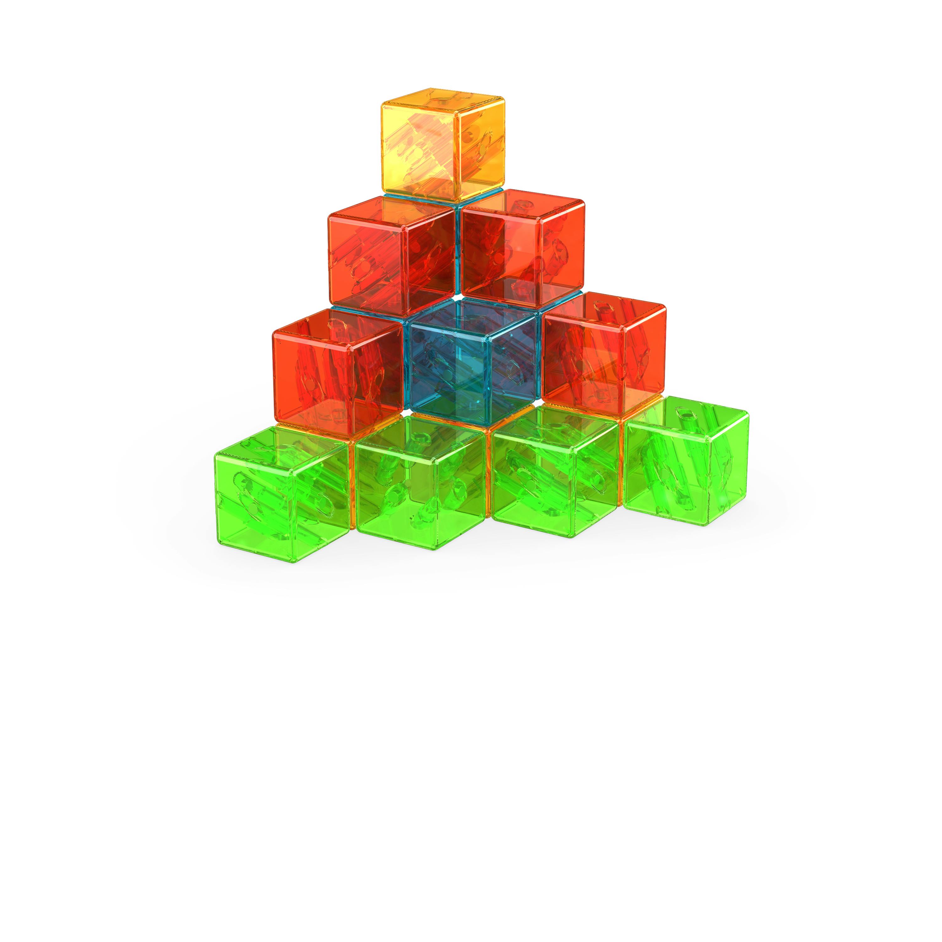 Geomag Magnetic Blocks Gems 16 Piece Set
