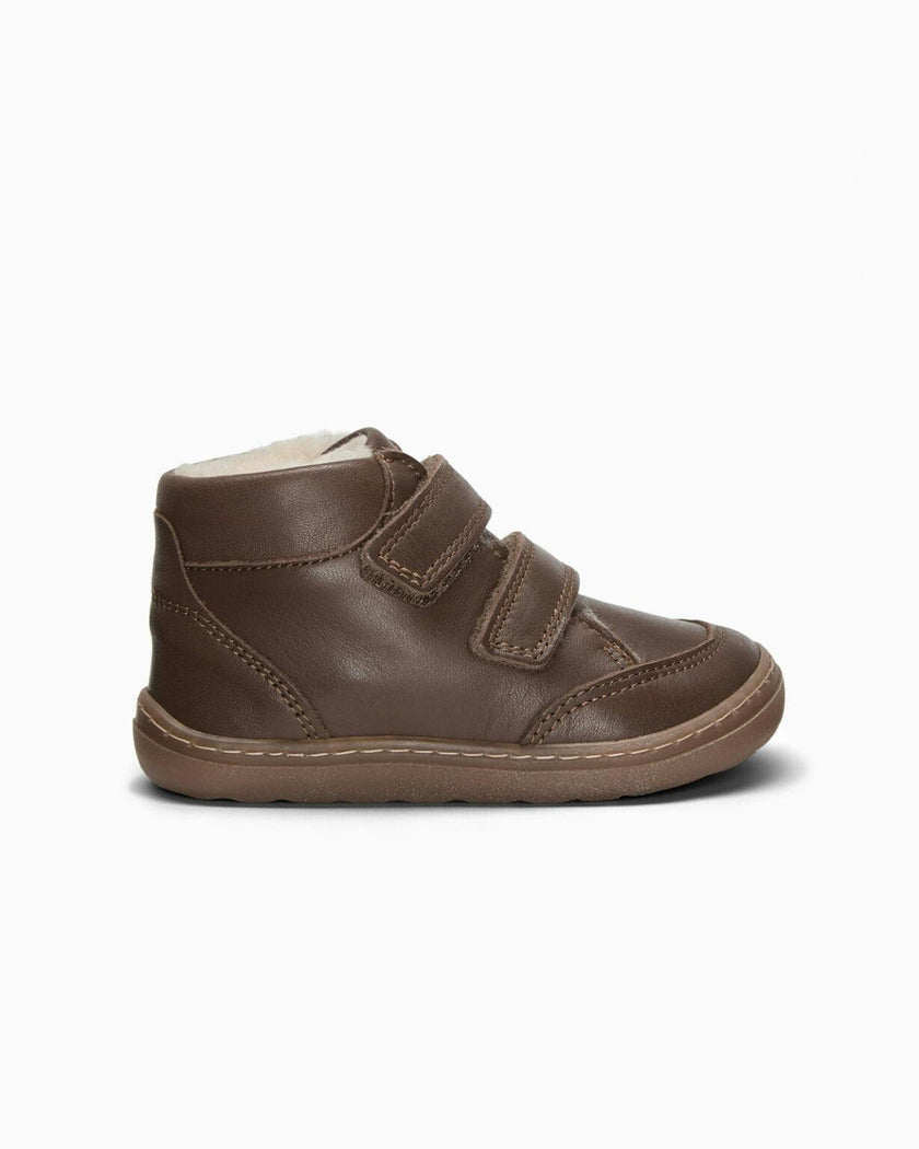 My First Hampton Classics Forest Fur Lined Boots in Chocolate