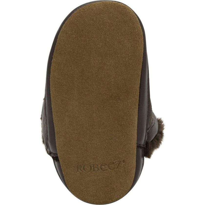 Cozy Cuff Brown Soft Sole Boot