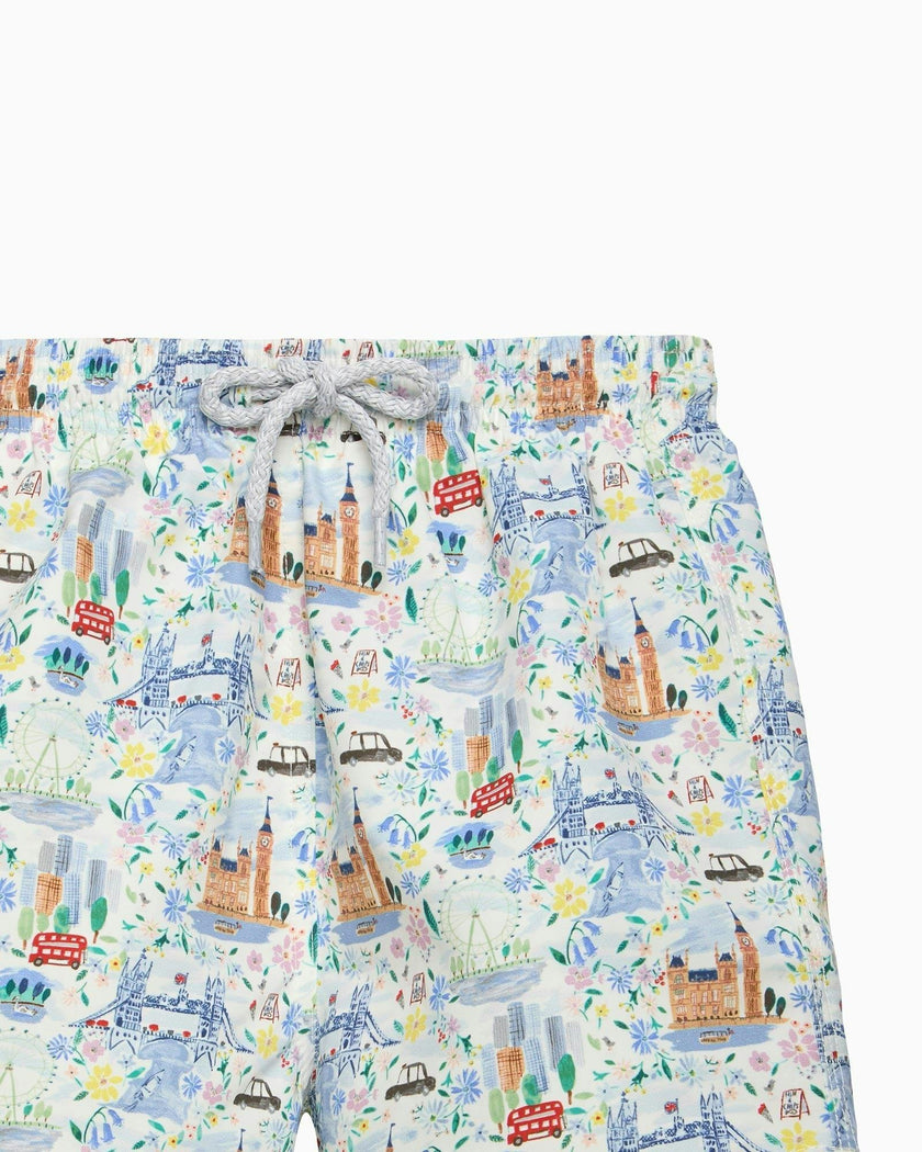 Boys Swimshorts in London Scenes