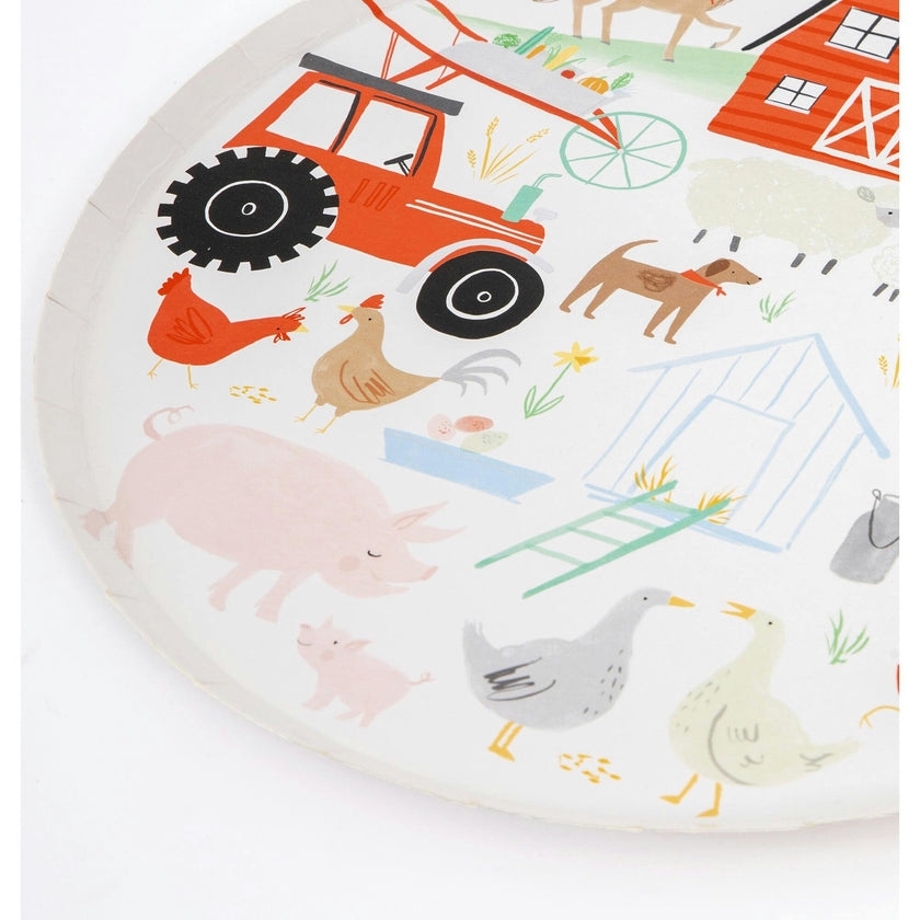 On The Farm Dinner Plates