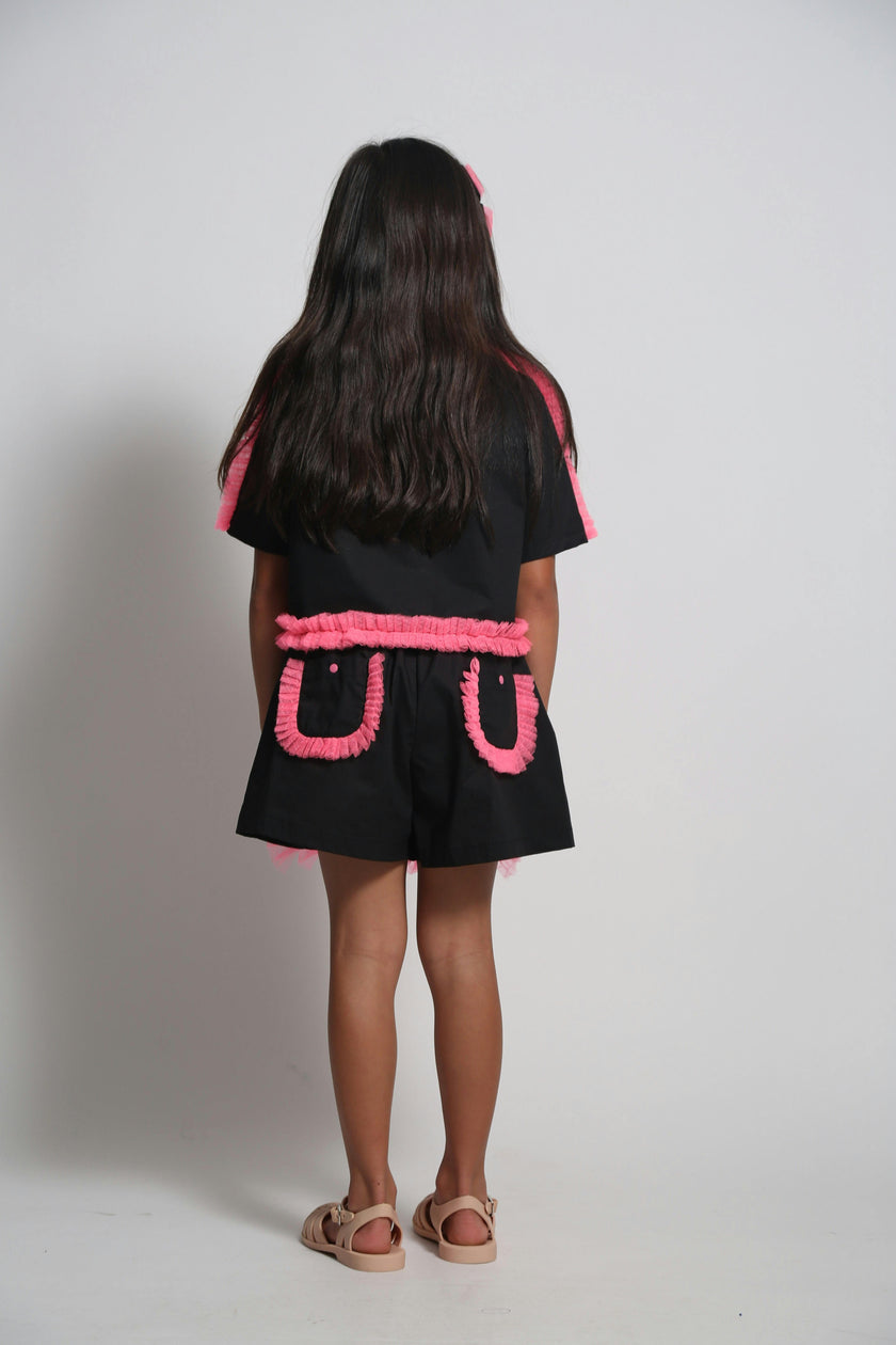 TOULA TIERED RUFFLE BLOUSE