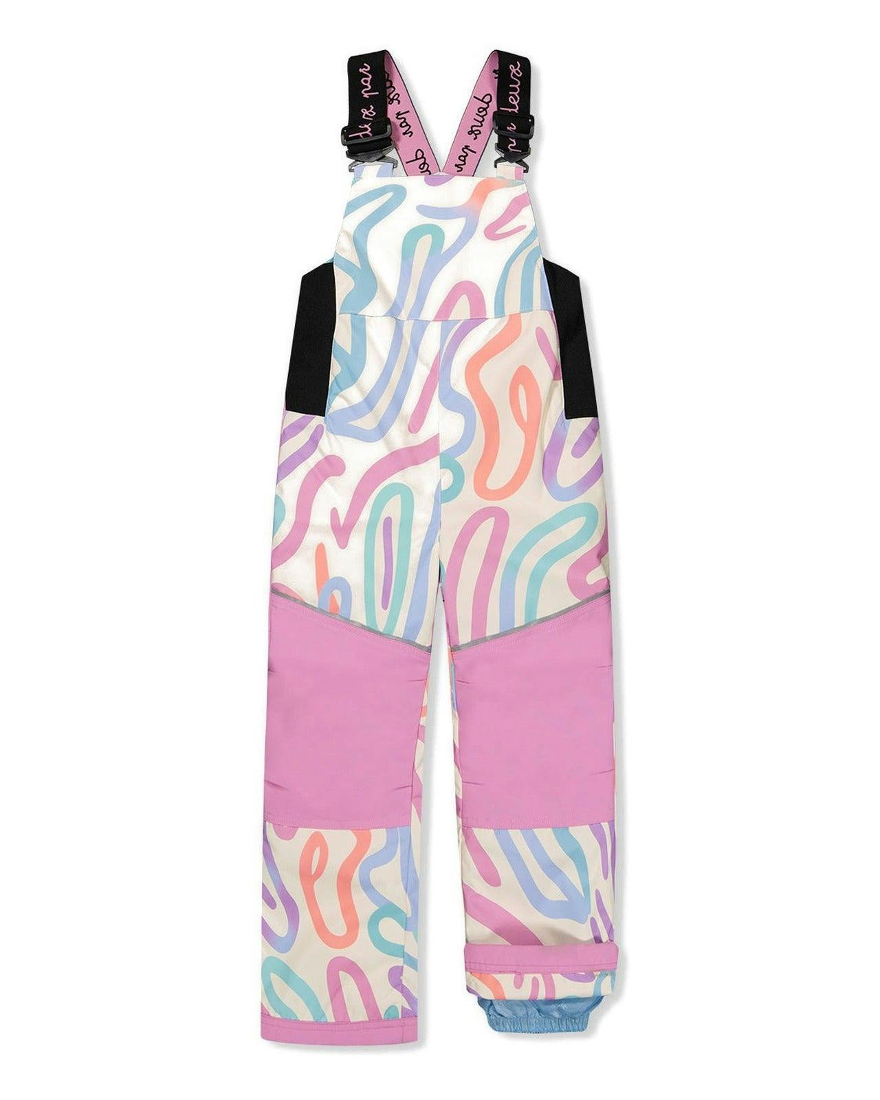Two Piece Discover Snowsuit Multicolored Line Print