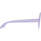 Polarized Flower: Lavender Mirrored Lens