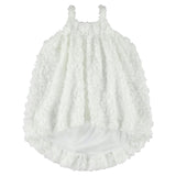 CAROLINE BOSMANS Rose Appliqué Dress