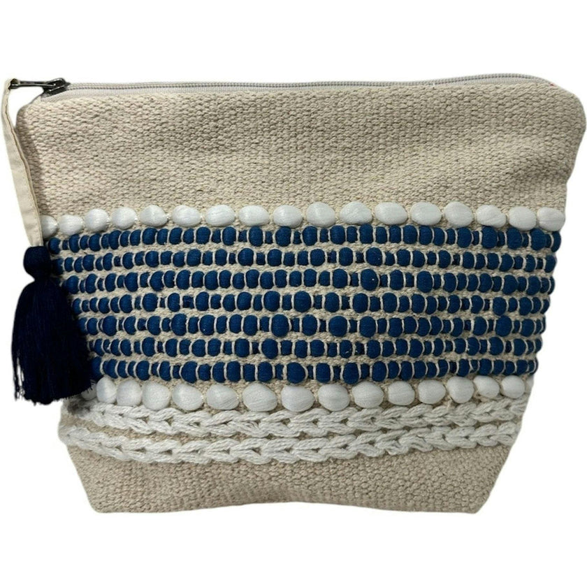 Saline Beach Medium Zip Pouch Marine