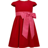 Lilibet Velvet & Satin Party Dress