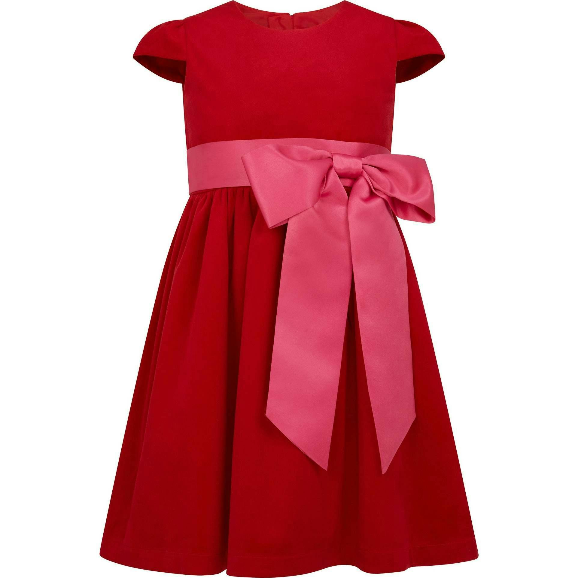 Lilibet Velvet & Satin Party Dress