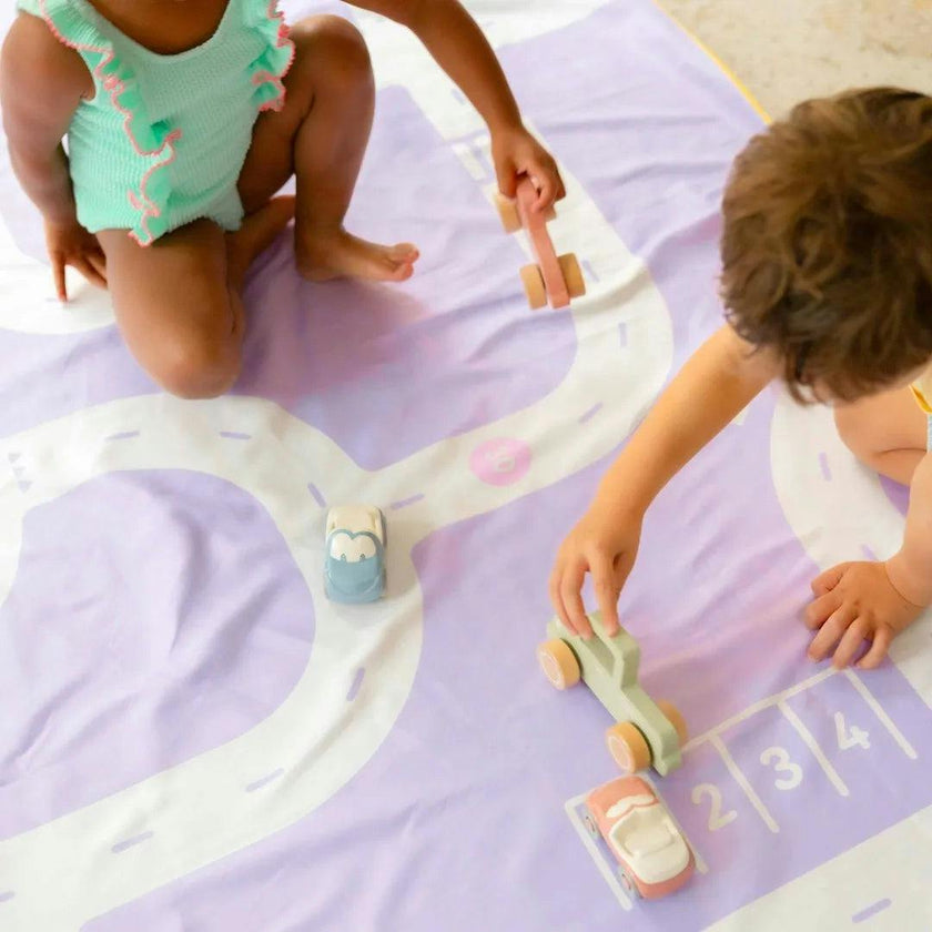 Play Towel On the Road – Double-Sided Kids Play Towel
