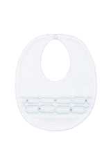 Signature Smocked Boys Bib