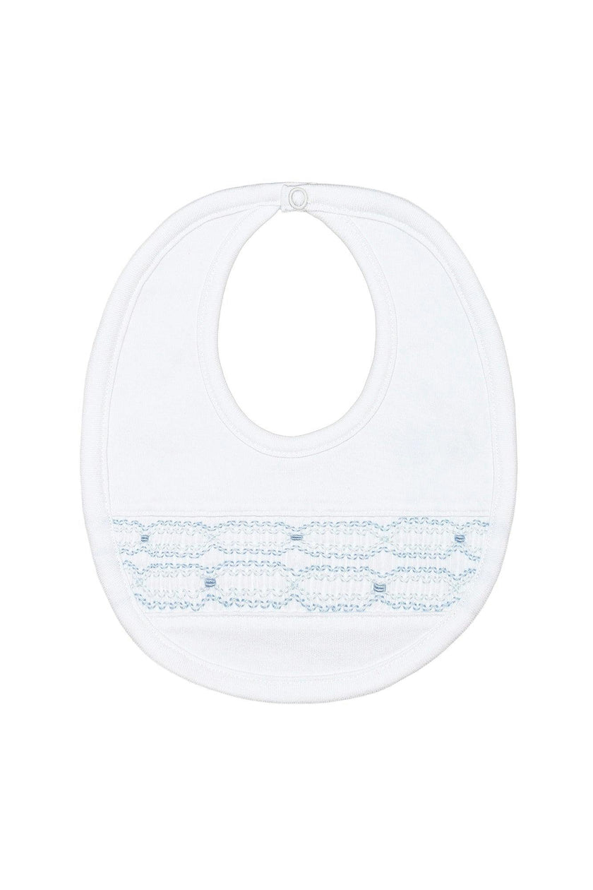 Signature Smocked Boys Bib