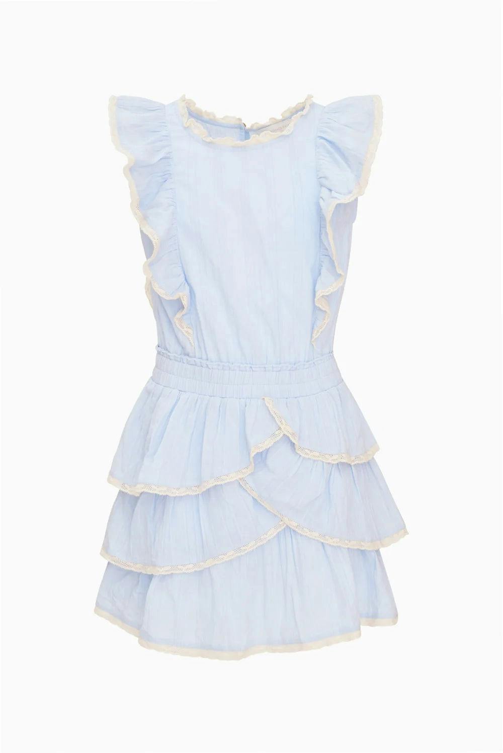 Decker Tween Dress, Chambray Sky