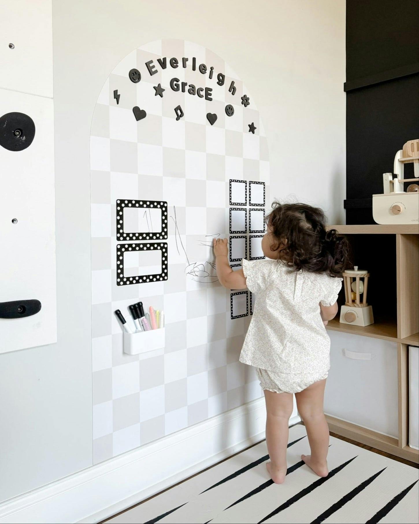 MEGA Magic Playwall - Arch Magnetic Wall Decal for Kids