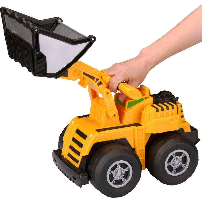 Front End Loader Toy Truck w/ Squeeze Handle