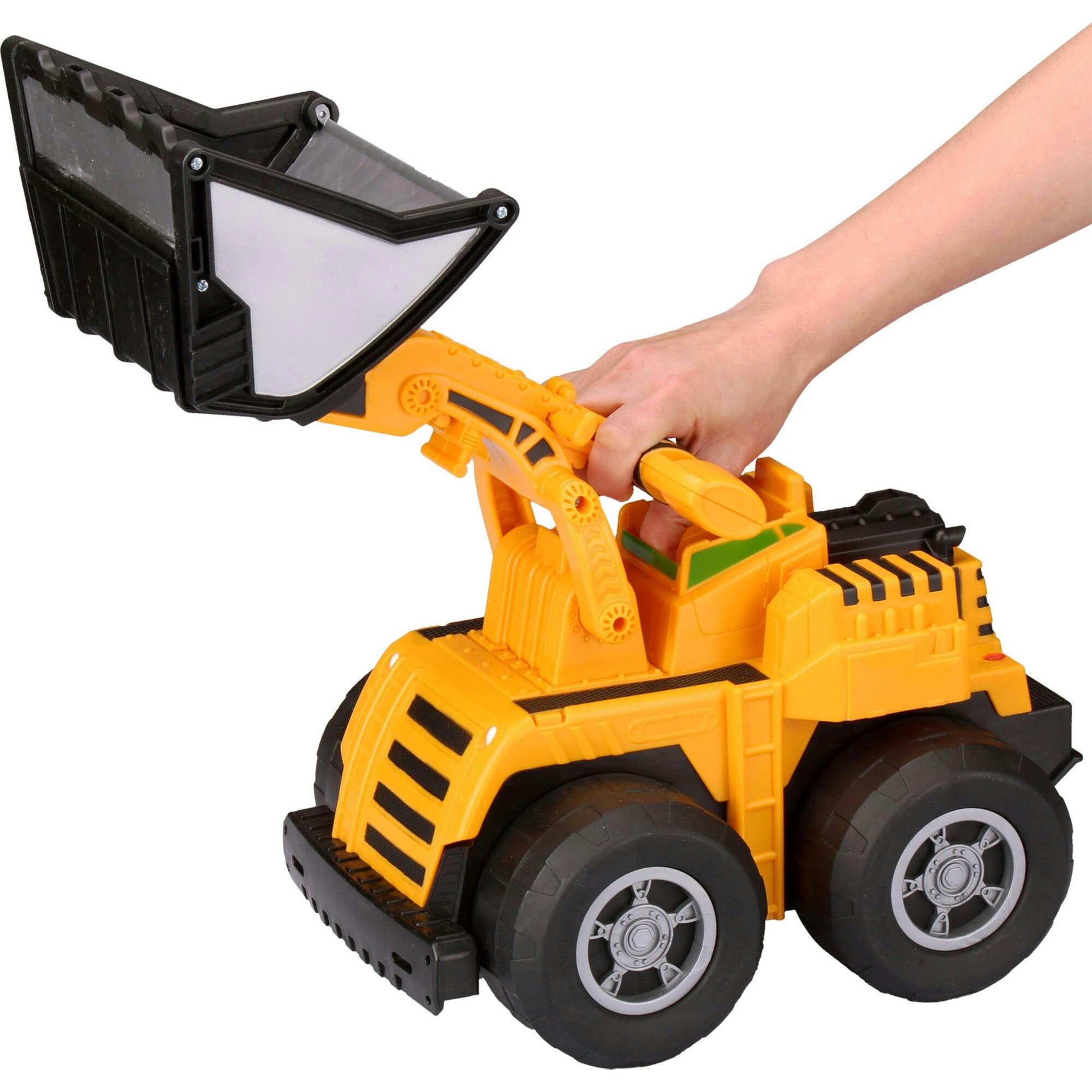Front End Loader Toy Truck w/ Squeeze Handle