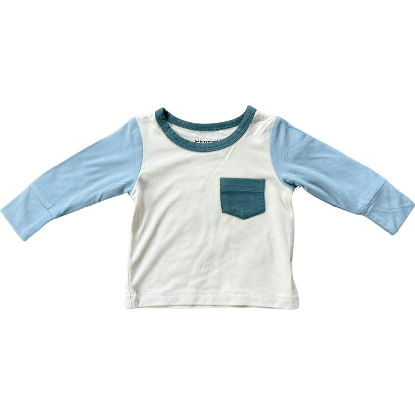 Boy's Colorblock Pocket Shirt