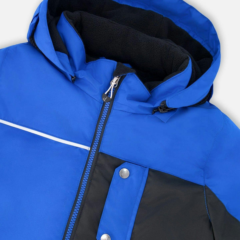 Two-Piece Play Snowsuit with Contrast Jacket