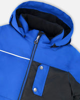 Two-Piece Play Snowsuit with Contrast Jacket