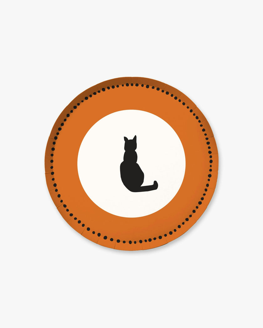 Bewitched Appetizer Plate Set - Pumpkin