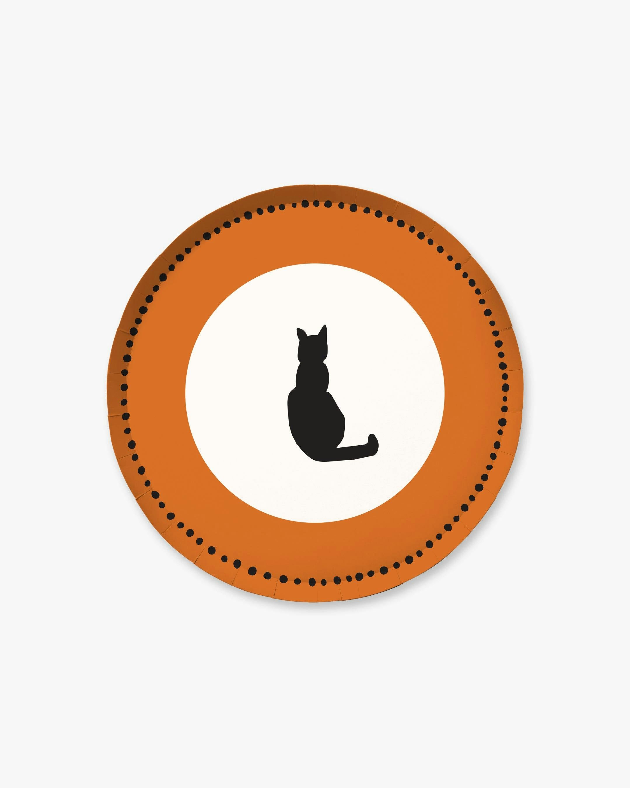 Bewitched Appetizer Plate Set - Pumpkin