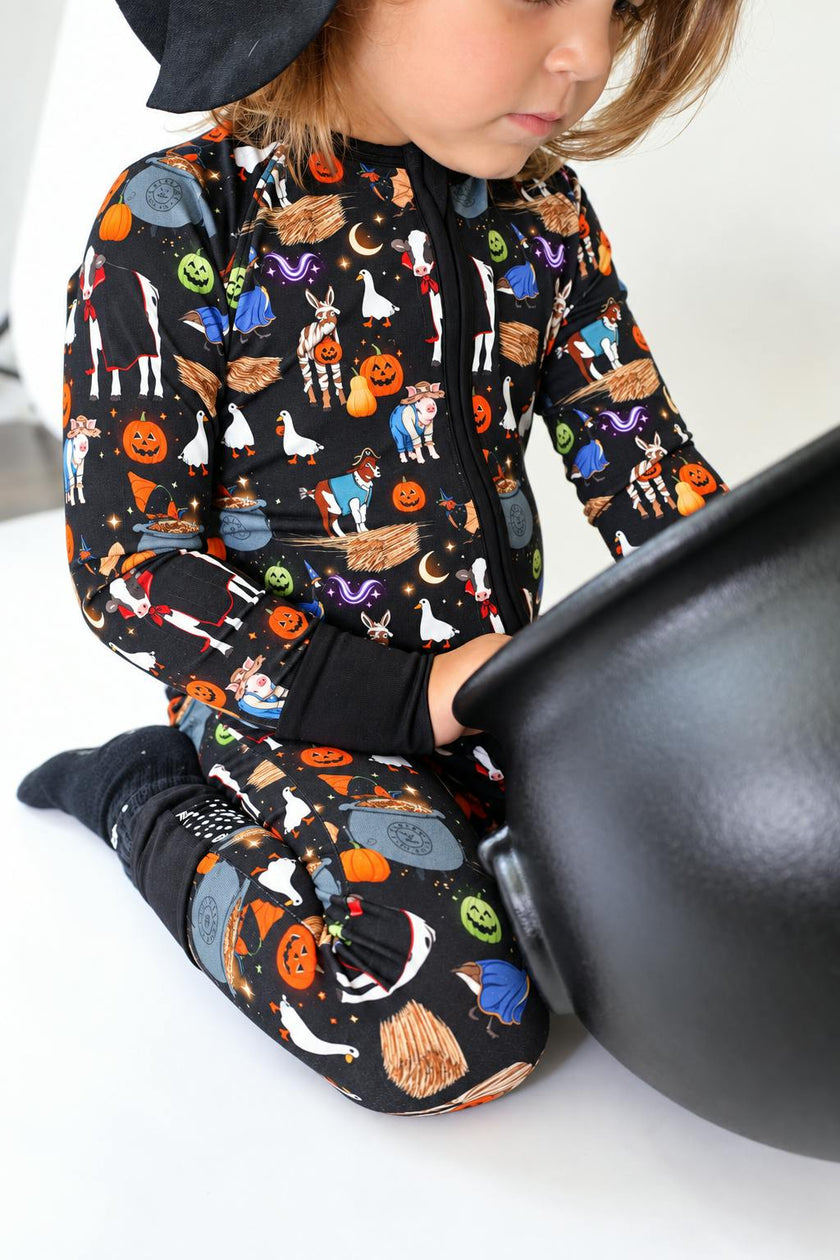 Halloween Farm One Piece Sleeper Snoozer